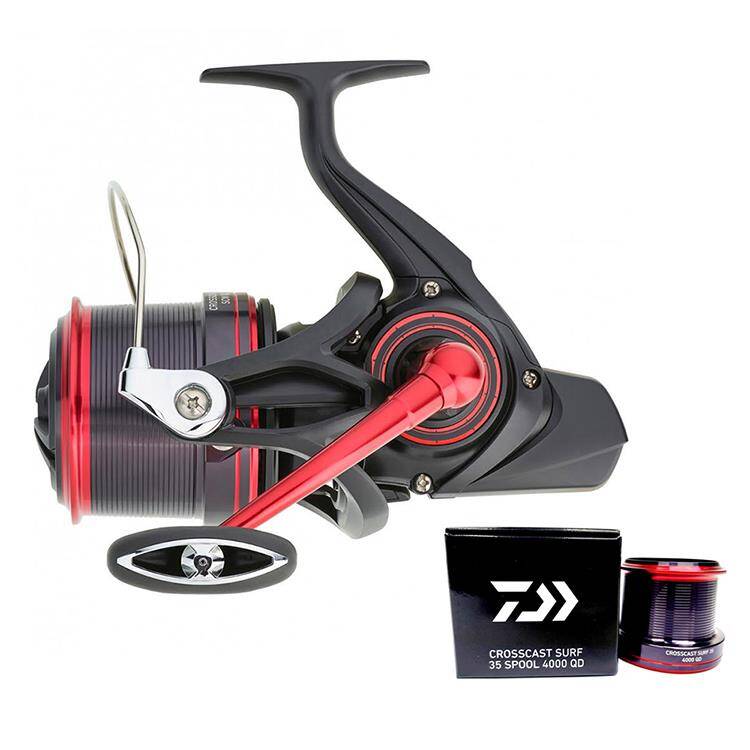 Daiwa Crosscast S22 35 SCW 4000 QDR Surf Makinesi (Yedek Kafalı) - 1