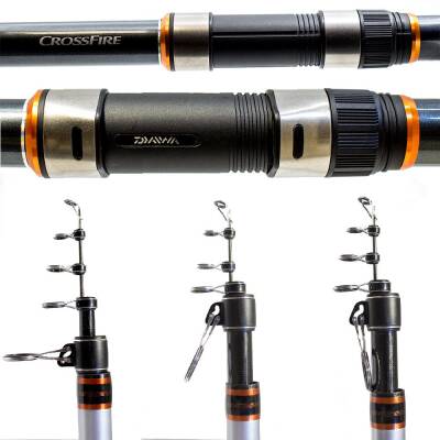 Daiwa Crossfire 420cm 100-250gr Tele Surf Olta Kamışı  - 2