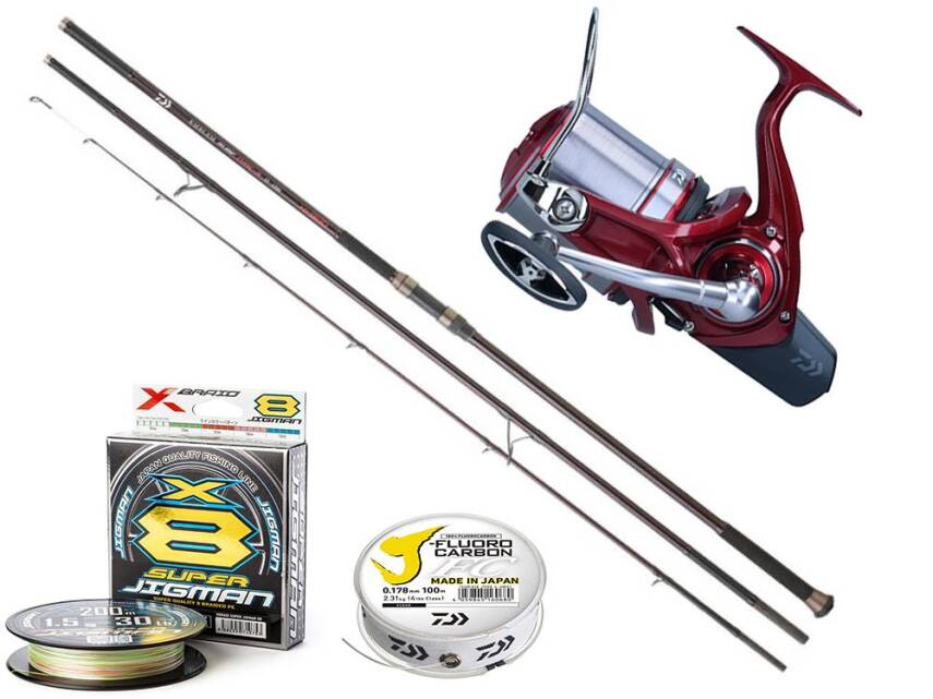 Daiwa Emblem Üst Segment Surf Olta Takımı  - 2