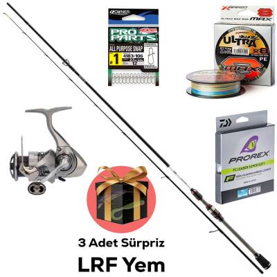 Daiwa Exceler Silver Creek Tam Takım Hediyeli Lrf Olta Seti