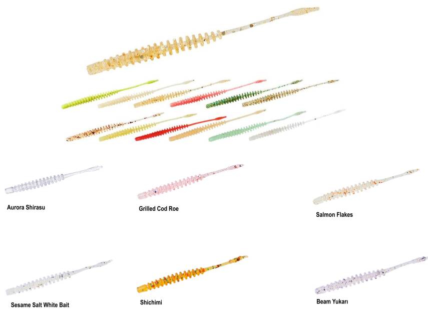 Daiwa Gekkabijin Ajing Beam Kiwami 5cm Lrf Silikon Yem - 1