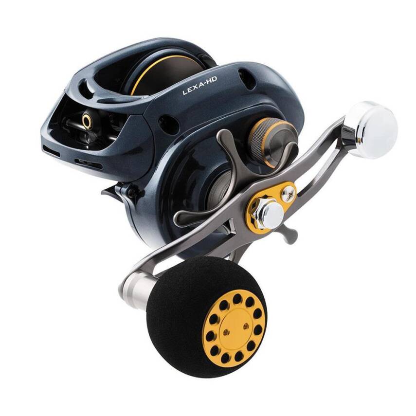 Daiwa Lexa HD 400 XSL-P Baitcasting Makara (Sol El)  - 1