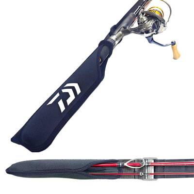 Daiwa Neopren Ayarlanabilir Lastikli Kamış Koruma Kılıfı - Surf ve Shore Jigging