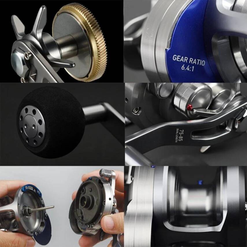 Daiwa New Saltiga 2015 15HL-SJ Slow Jigging Çıkrık Makine (Sol Kol) - 2