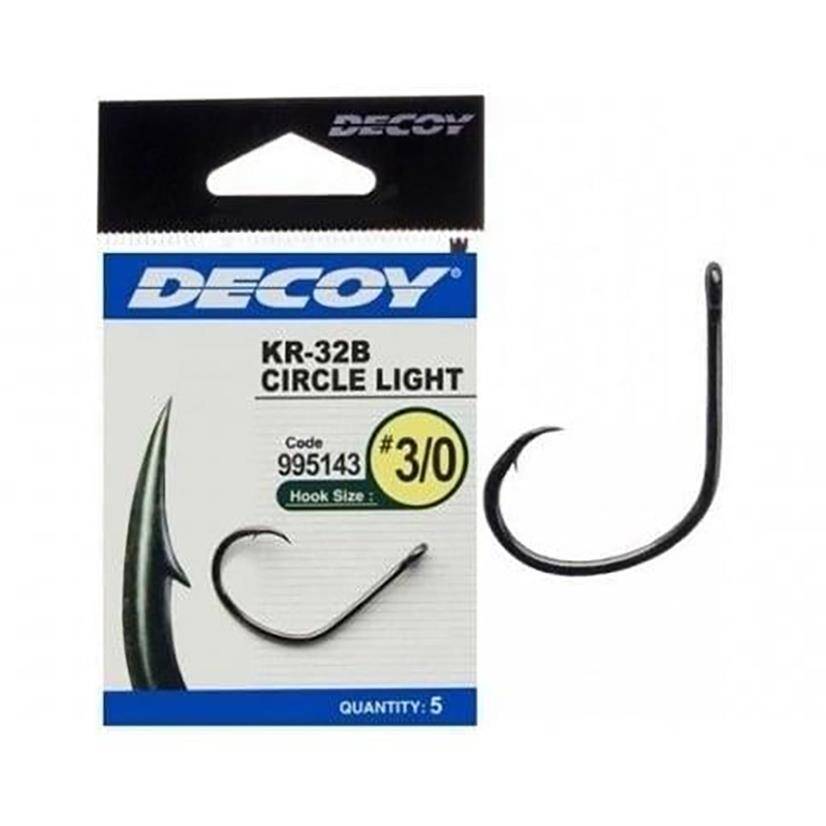 DECOY KR-32B Circle Light Black Nickel Olta İğnesi - 1