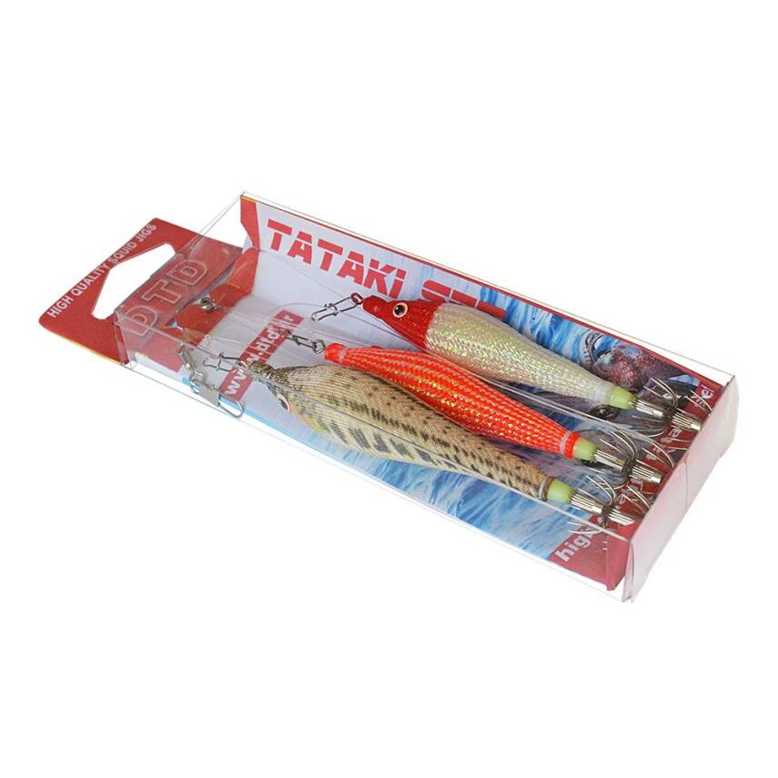 DTD Tataki Set Üçlü Hazır Kalamar Zoka Bedeni 1.5/2.0 - 1
