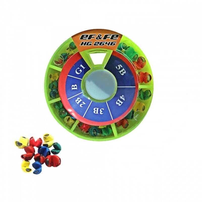 Effe Renkli Sıkma Kurşun Seti - Döner Kutulu - 1