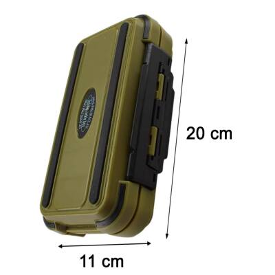 Effe Su Geçirmez Ayarlanabilir 30 Göz İğne Kutusu - Haki - 3