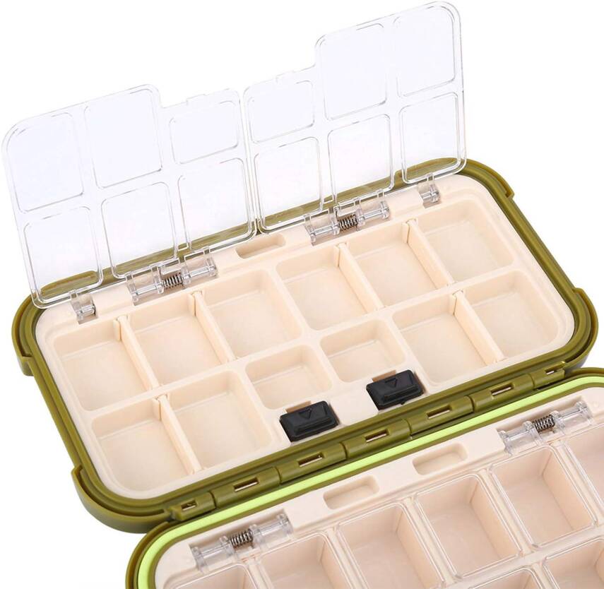 Effe Su Geçirmez Ayarlanabilir 30 Göz İğne Kutusu - Haki - 5