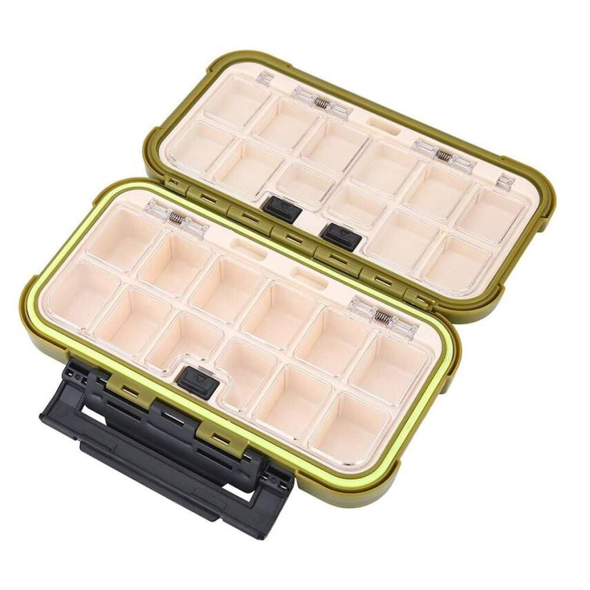 Effe Su Geçirmez Ayarlanabilir 30 Göz İğne Kutusu - Haki - 2