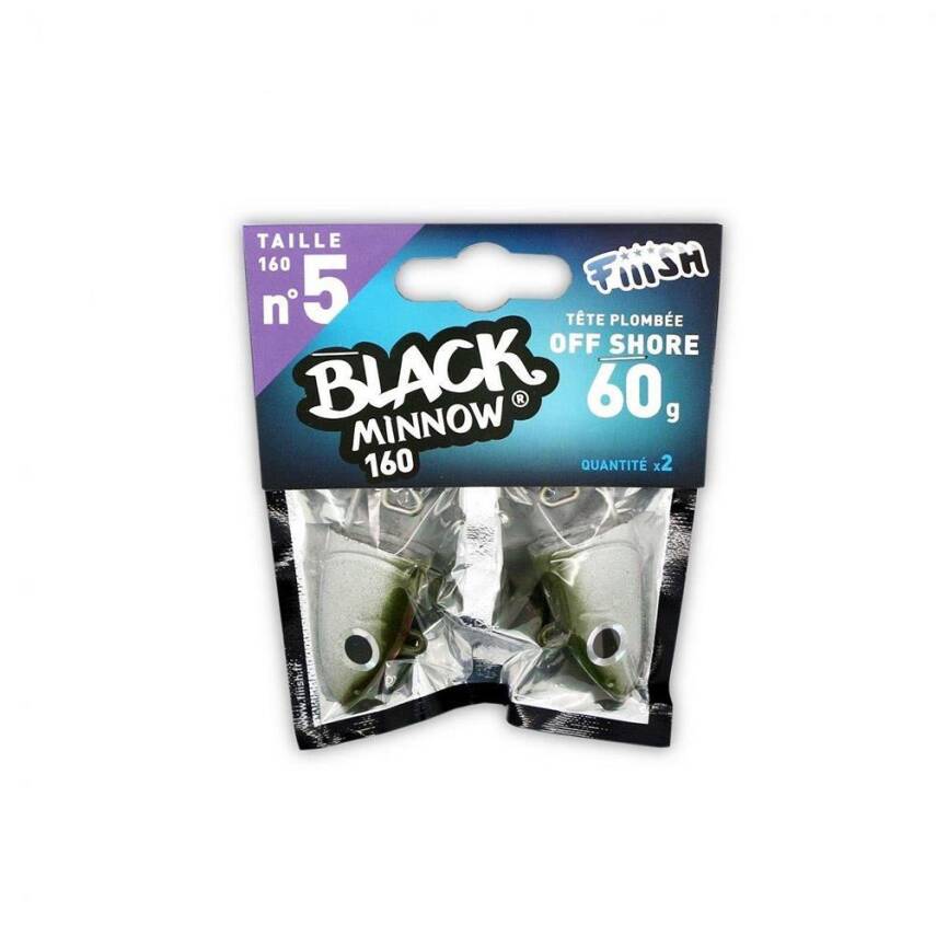 Fiiish BM160/5 BM015 Off Shore 60gr Kaki Jig Head - 1