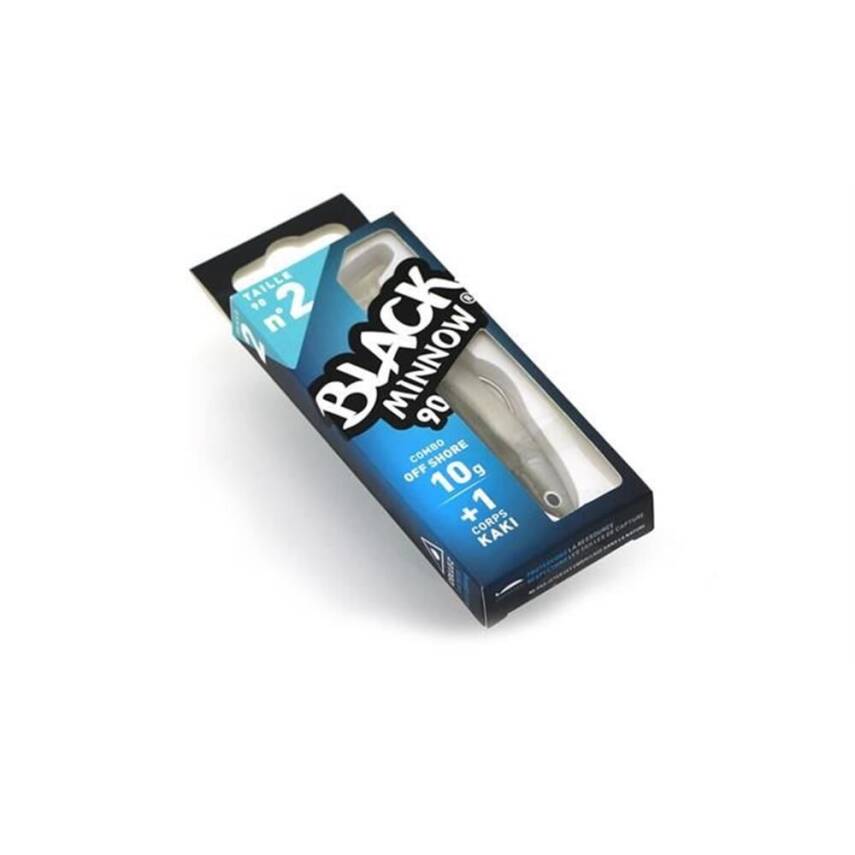 Fiiish No:2 90mm 10gr Combo Off Shore Silikon Yem - Khaki - 2