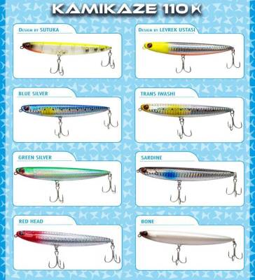 Fish Master Kamikaze 11cm 14gr Su Üstü Maket Yem