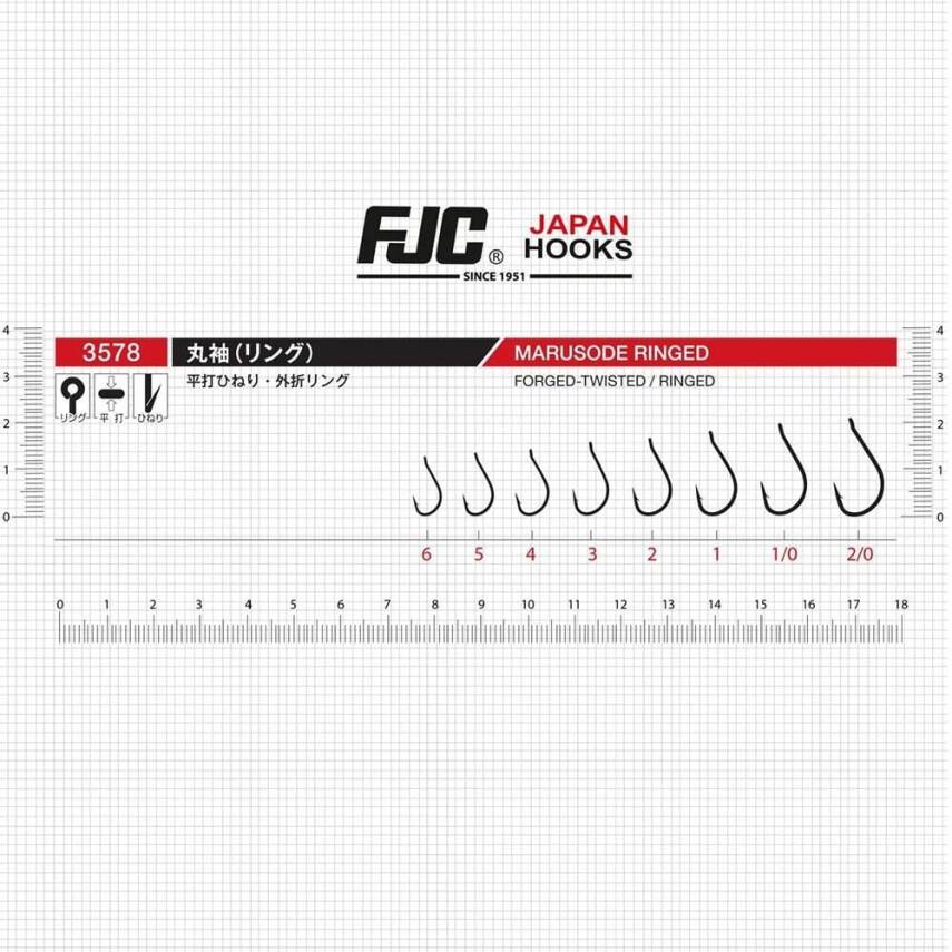 FJC 3578 Marusode Black Nickel İğne - 3