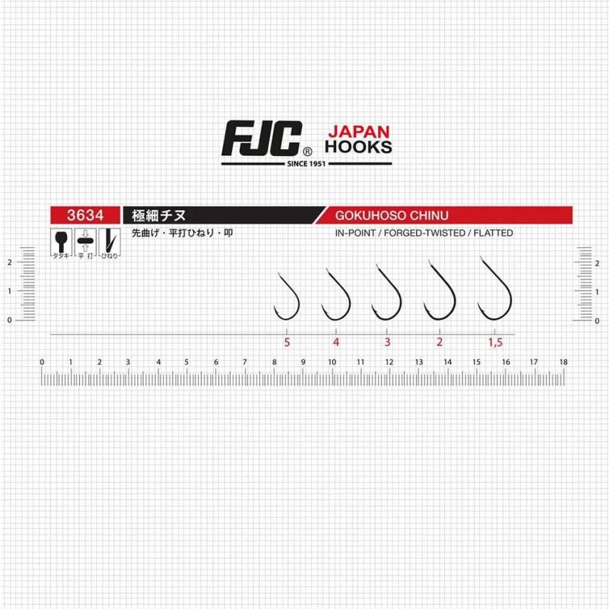 FJC 3634 Gokuhoso Chinu Black Nickel İğne - 3
