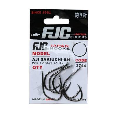 FJC 3744 Aji Sakiuchi Black Nickel İğne
