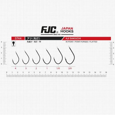 FJC 3744 Aji Sakiuchi Black Nickel İğne - 3