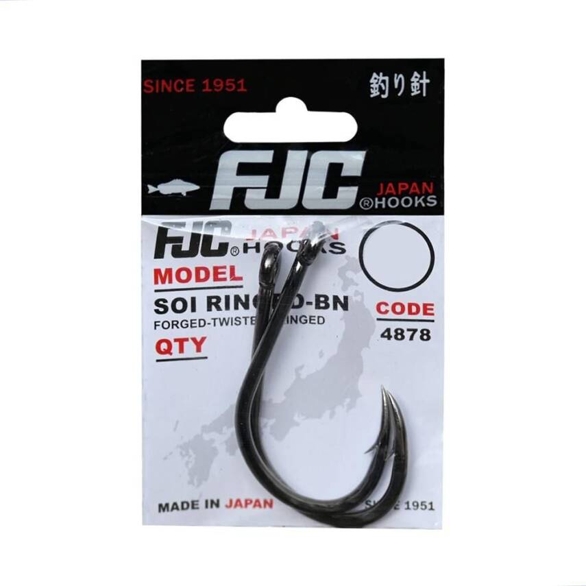 FJC 4878 Soi Ringed Black Nickel İğne - 1