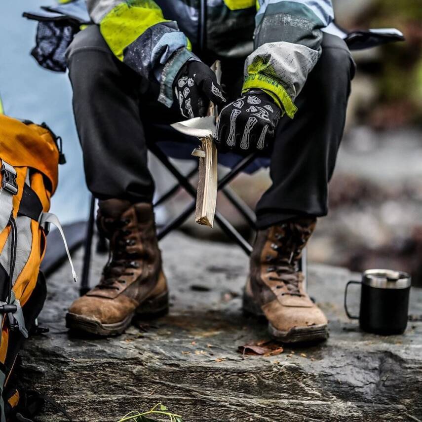 Foçalı 2202 Yatağan El Yapımı 13cm Ceviz Kolye Bıçak Av Kamp Bıçağı - 2