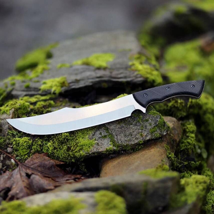 Foçalı 5013 Yatağan El Yapımı 40cm Kompakt Av Kamp Bıçağı - 3