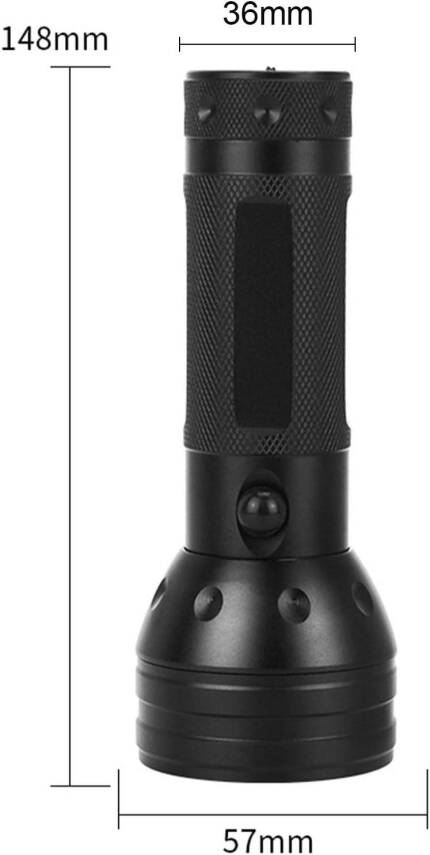 Foçalı 51 Led Işıklı Uv El Feneri - 2