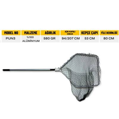 Foçalı Alüminyum Katlanır Kepçe-P3