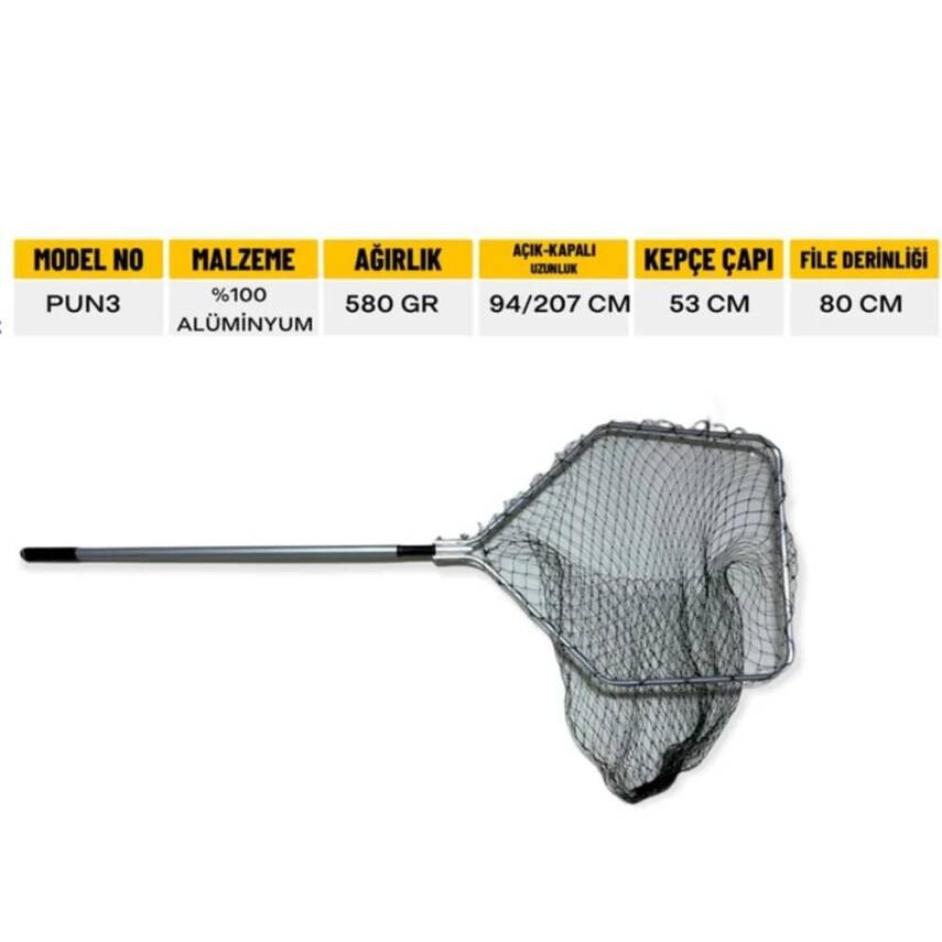 Foçalı Alüminyum Katlanır Kepçe-P3 - 1