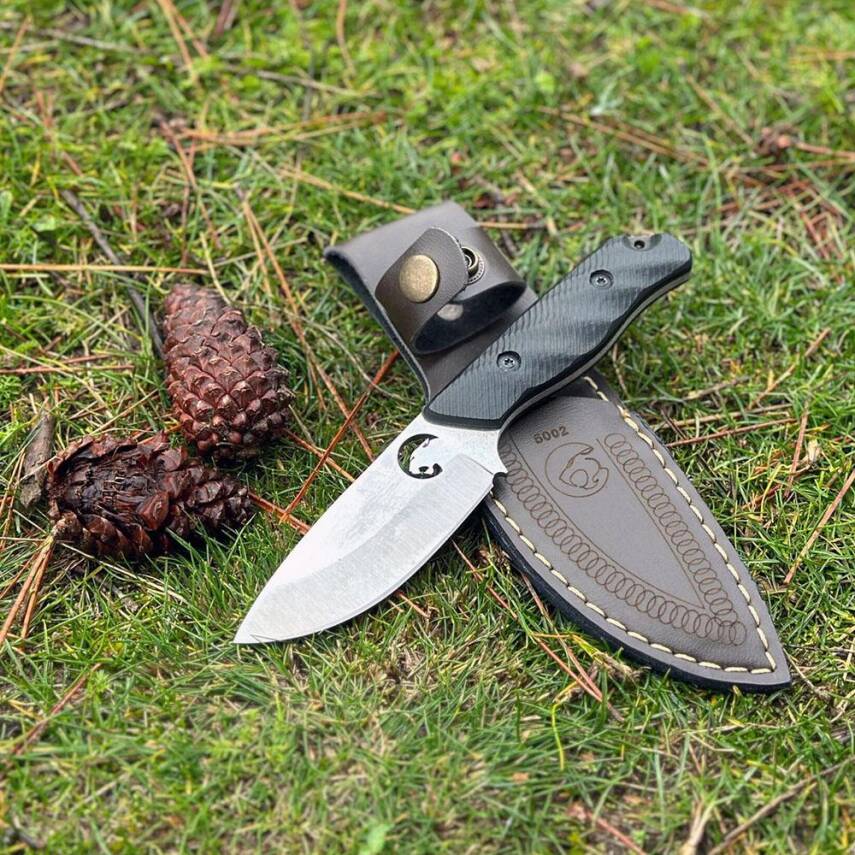 Foçalı 5002 Yatağan El Yapımı 19cm Kompakt Av Kamp Bıçağı - 2