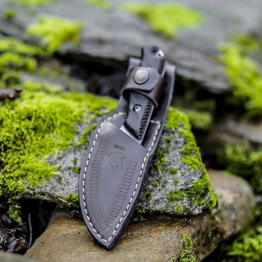 Foçalı 5002 Yatağan El Yapımı 19cm Kompakt Av Kamp Bıçağı - 5