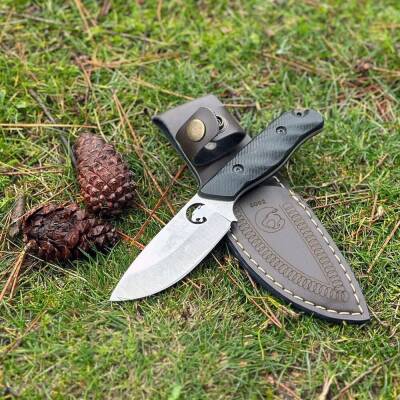 Foçalı 5002 Yatağan El Yapımı 19cm Kompakt Av Kamp Bıçağı - 2