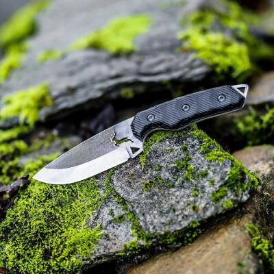 Foçalı 5004 Yatağan El Yapımı 22cm Kompakt Av Kamp Bıçağı - 2