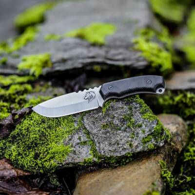 Foçalı 5005 Yatağan El Yapımı 21cm Kompakt Av Kamp Bıçağı - 4