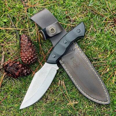 Foçalı 5006 Yatağan El Yapımı 24cm Kompakt Av Kamp Bıçağı - 2