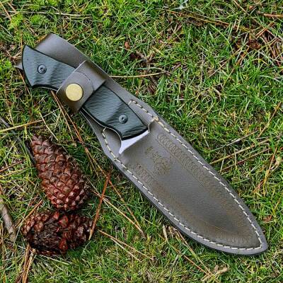 Foçalı 5008 Yatağan El Yapımı 27cm Kompakt Av Kamp Bıçağı - 4