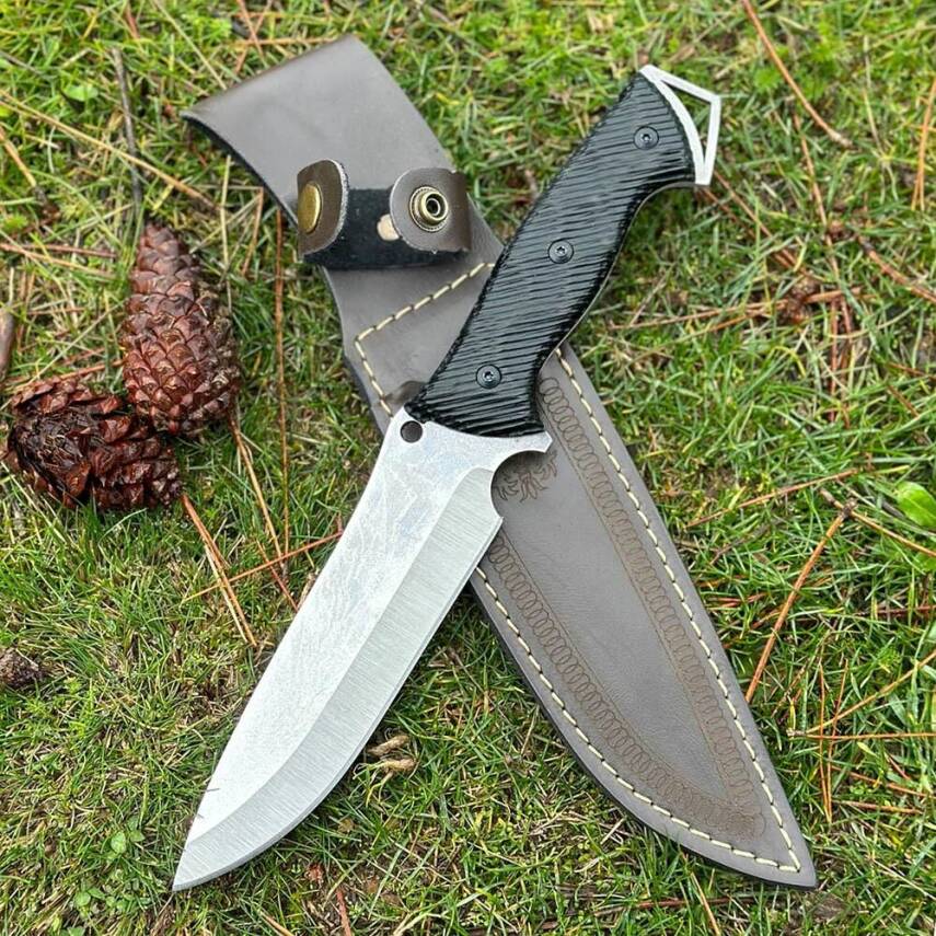 Foçalı 5009 Yatağan El Yapımı 29cm Kompakt Av Kamp Bıçağı - 2