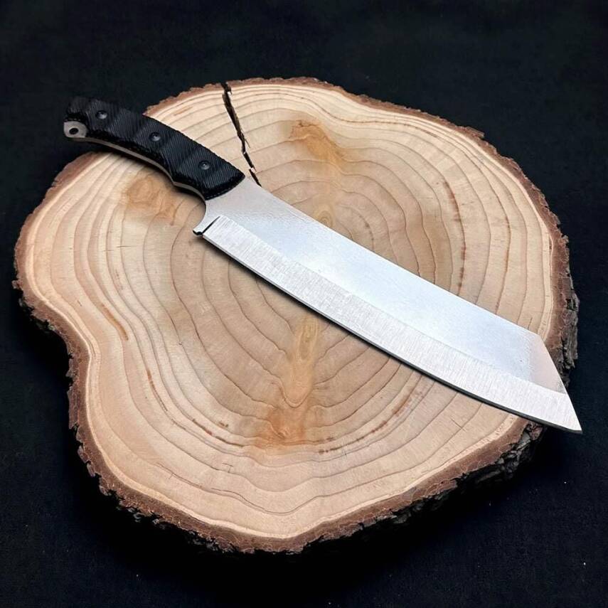 Foçalı 5011 Yatağan El Yapımı 38cm Kompakt Av Kamp Bıçağı - 2