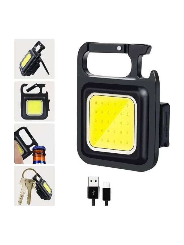 Foçalı Çok Fonksiyonlu Usb Şarjlı Fener - 2