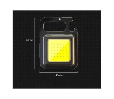 Foçalı Çok Fonksiyonlu Usb Şarjlı Fener - 4