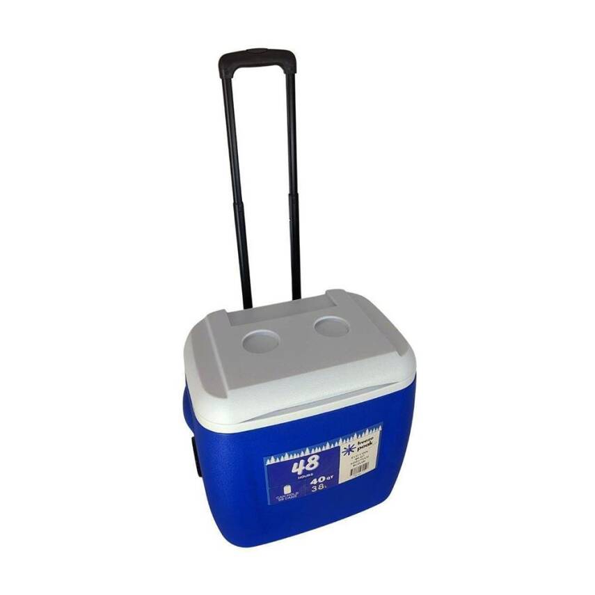 Freeze Peak Eco Cool 40QT 38 Litre Tekerlekli Buzluk - Mavi - 3
