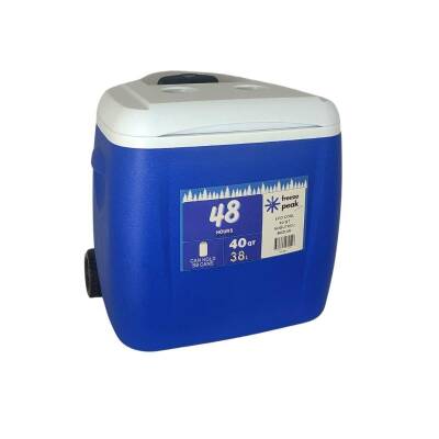 Freeze Peak Eco Cool 40QT 38 Litre Tekerlekli Buzluk - Mavi