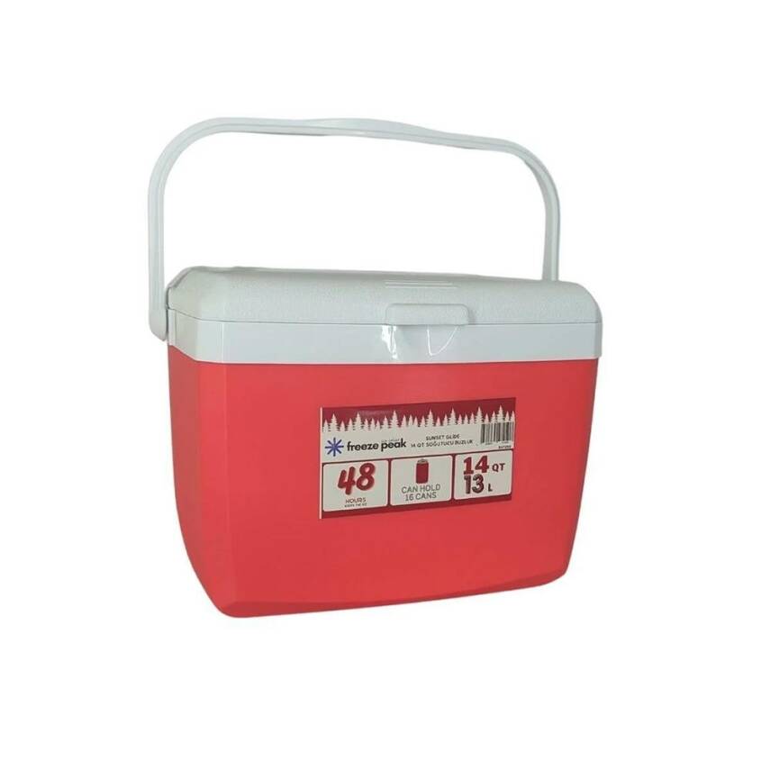 Freeze Peak Sunset Glide 14 QT Buzluk 13 Litre - Kırmızı - 1