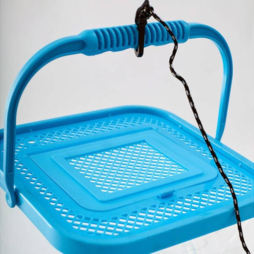 Fubelo Blor Katlanır Balıkçı Kovası - Mavi - 3