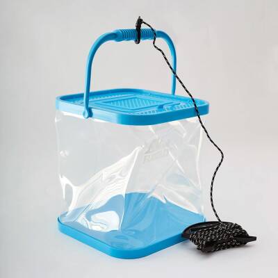 Fubelo Blor Katlanır Balıkçı Kovası - Mavi - 2