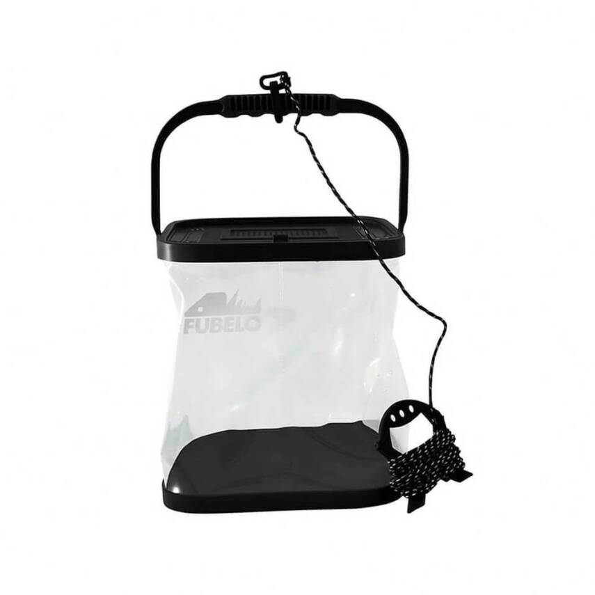 Fubelo Blor Katlanır Balıkçı Kovası - Siyah - 1