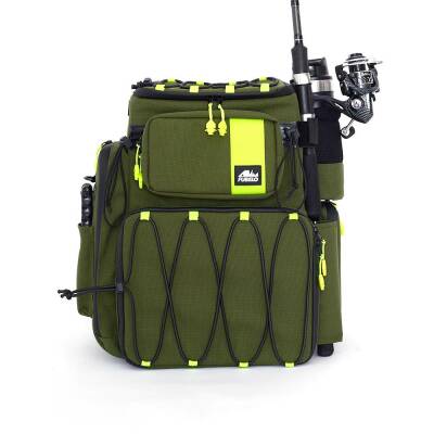 Fubelo Chap Sırt Balıkçı Çantası - Yeşil - 3