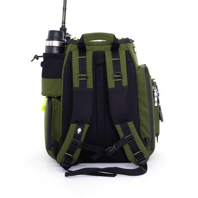 Fubelo Chap Sırt Balıkçı Çantası - Yeşil - 4