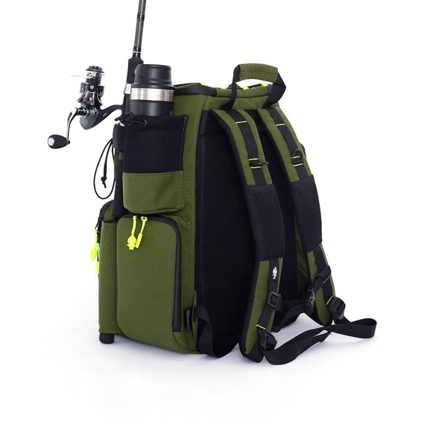 Fubelo Chap Sırt Balıkçı Çantası - Yeşil - 5