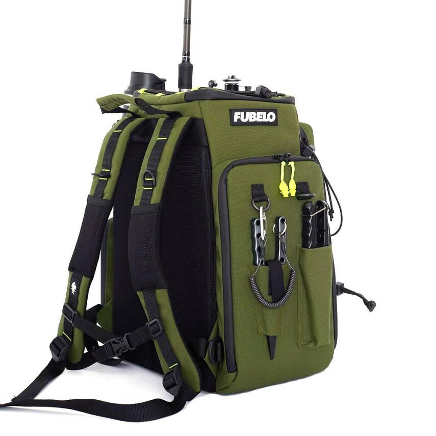 Fubelo Chap Sırt Balıkçı Çantası - Yeşil - 8