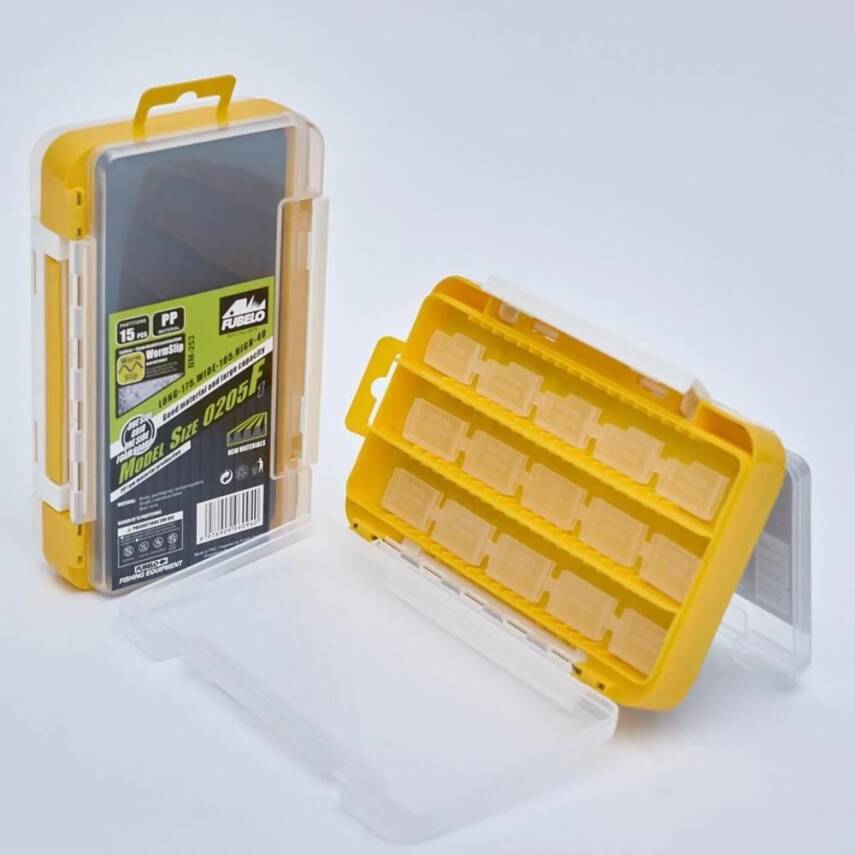 Fubelo Fubox Çift Taraflı Süngerli Lrf Kutusu - Sarı - 1