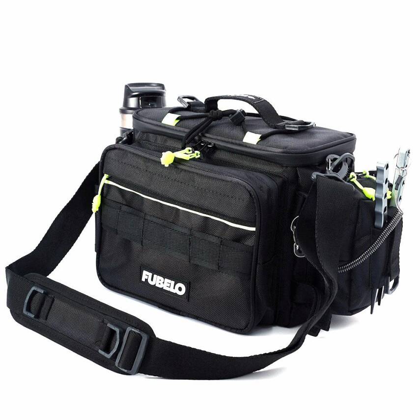 Fubelo Sider Balıkçı Çantası - Siyah - 1